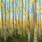 Birch Woods II Poster Print by Vittorio Milan - Item # VARPDXRB9610VM